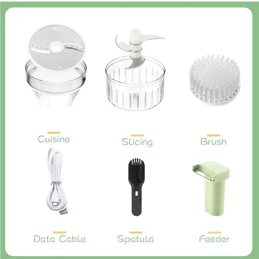 Rechargeable Wireless Food Processor
